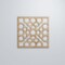 Ekena Millwork Large Harlingen Decorative Fretwork Wood Wall Panels, Red Oak, 23 3/8"W x 23 3/8"H x 3/8"T WALW24X24X0375GLNRO - alternate 5